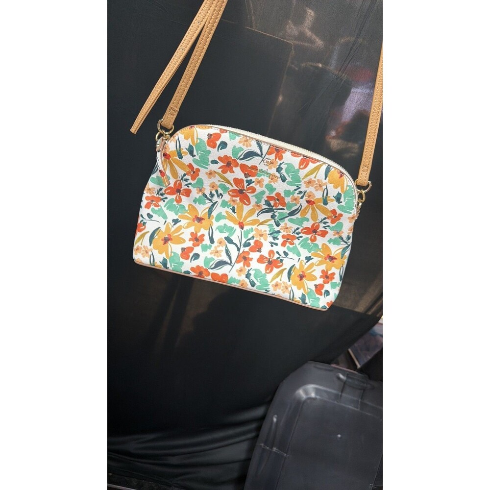 Nanette Lepore Floral Print Crossbody Bag